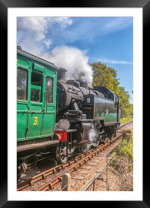 Steam Train Travel Adventure Framed Mounted Print by James Marsden
