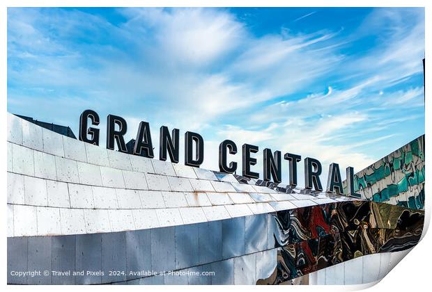 Grand Central Birmingham Print by Travel and Pixels 