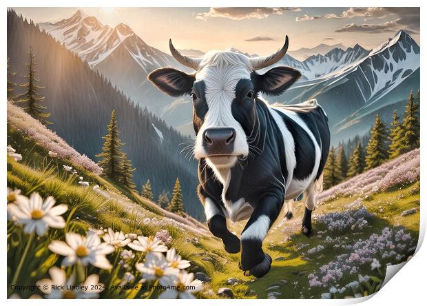 Sound of Mooosic Print by Rick Lindley