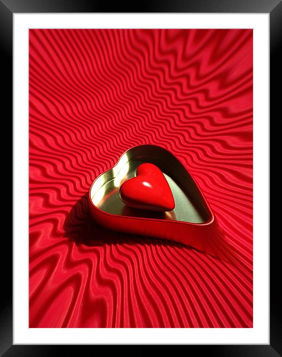 Speed Of Love Framed Mounted Print by Abdul Kadir Audah