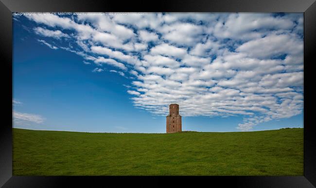 Horton Tower, East Dorset  Framed Print by Derek Daniel