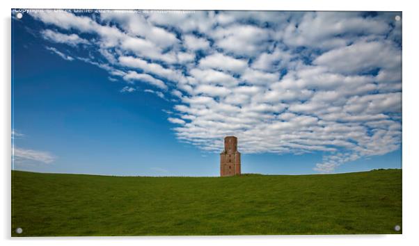 Horton Tower, East Dorset  Acrylic by Derek Daniel