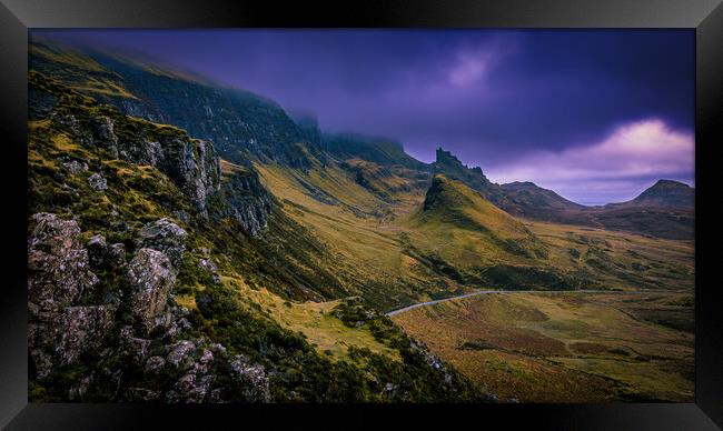 Early morning at The Quiraing on the Isle of Skye, Framed Print by Andrew Briggs