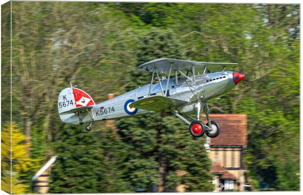 Hawker Fury Canvas Print by J Biggadike