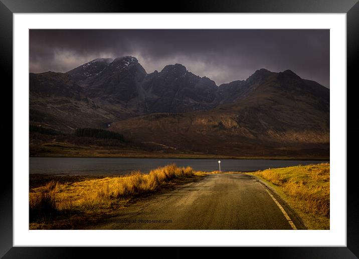 Blà Bheinn (Blaven) Isle of Skye, Scotland Framed Mounted Print by Andrew Briggs