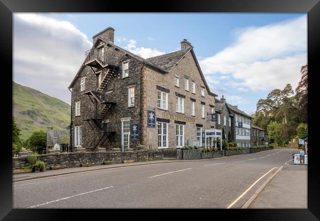 The Ullswater Inn Framed Print by Steve Smith