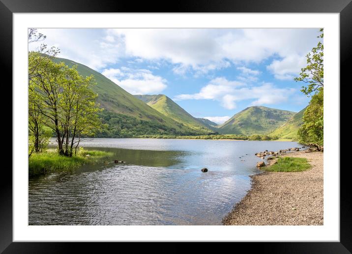Brothers Water Lake District Framed Mounted Print by Steve Smith