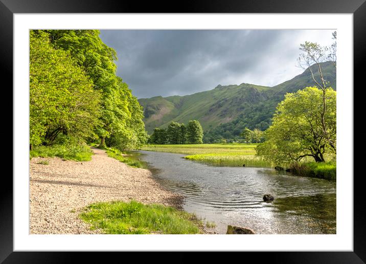 Brothers Water Lake District Framed Mounted Print by Steve Smith