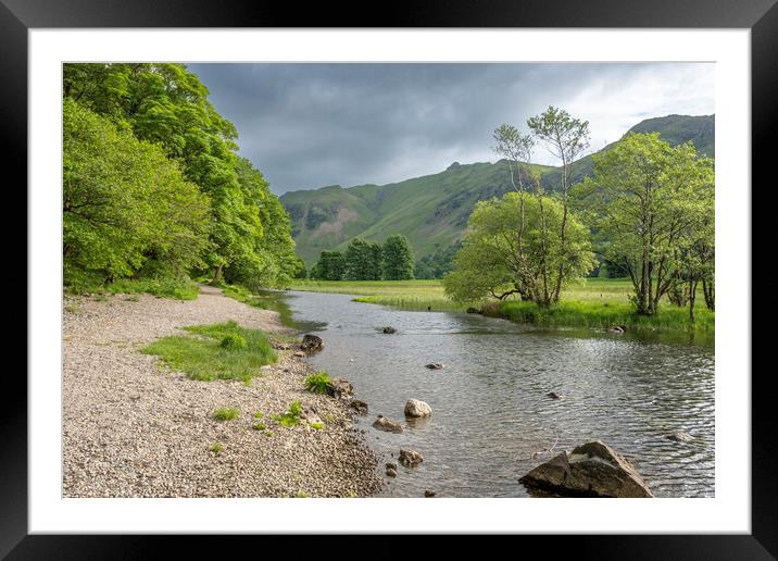 Brothers Water Lake District Framed Mounted Print by Steve Smith