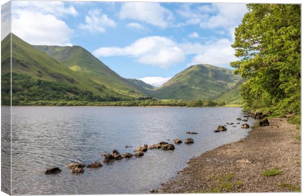Brothers Water Lake District Canvas Print by Steve Smith