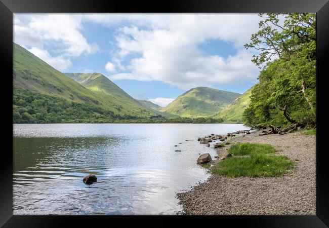 Brothers Water Lake District Framed Print by Steve Smith