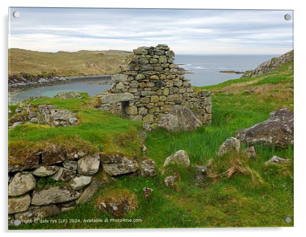 THIS LUSH STUNING COLOR ON ISLE OF LEWIS Acrylic by dale rys (LP)