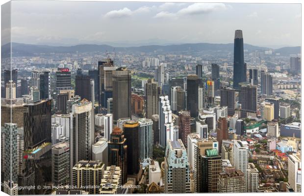 Kuala Lumpur Malaysia Canvas Print by Jim Monk