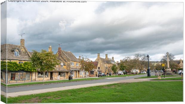 The Cotswold village of Broadway Canvas Print by Cliff Kinch