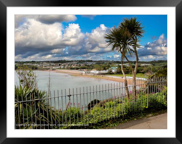 Glorious Goodrington Framed Mounted Print by Stephen Hamer