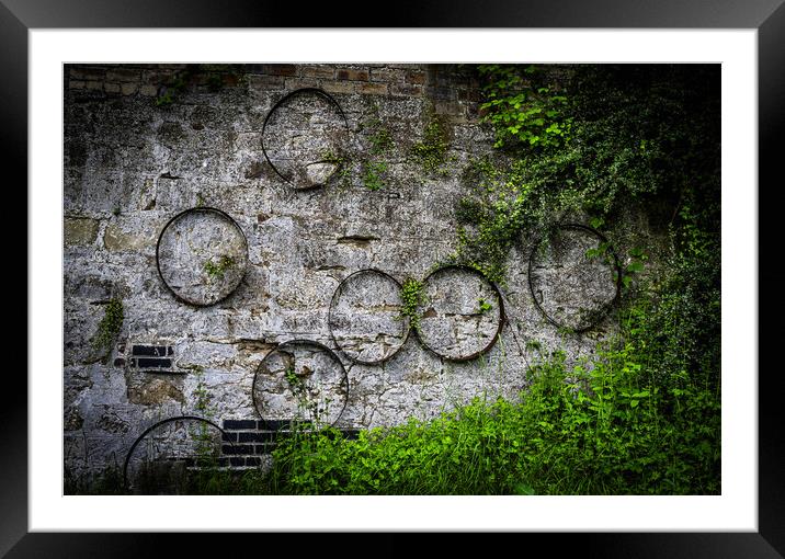 Wall Hoops Framed Mounted Print by Alan Sinclair