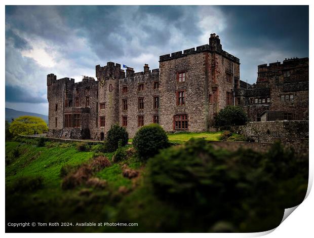 Muncaster Castle Print by Tom Roth
