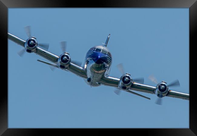 Douglas DC6 Flying Bulls Framed Print by J Biggadike