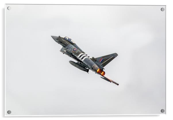 Eurofighter Typhoon DDay Tribute Acrylic by Jack Biggadike