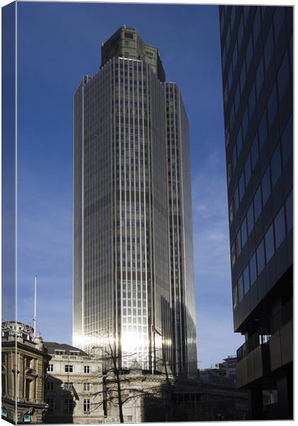 Tower 42 London Canvas Print by David French