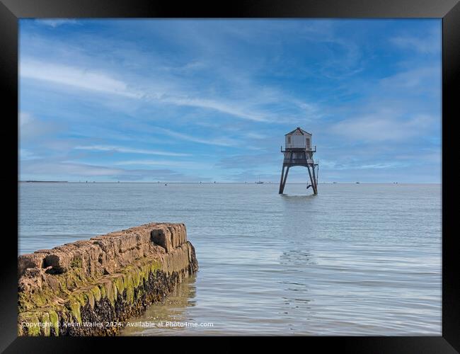 Dovercourt lighthouse Framed Print by Kevin Wailes
