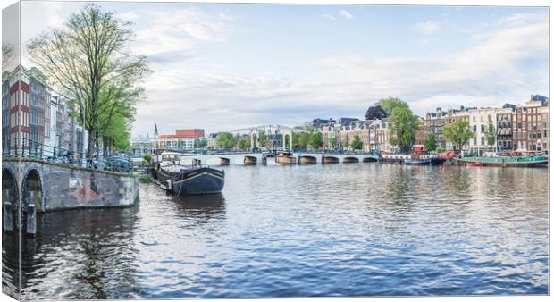 Panorama of Magere Bridge Canvas Print by Jason Wells