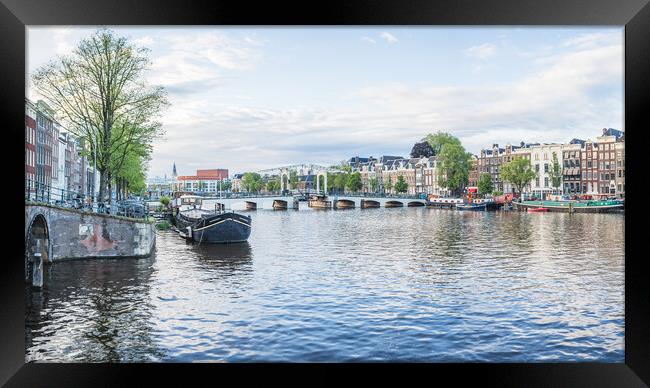 Panorama of Magere Bridge Framed Print by Jason Wells