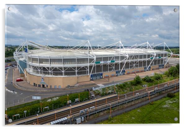 Coventry City Football Club Stadium Architecture Acrylic by Apollo Aerial Photography