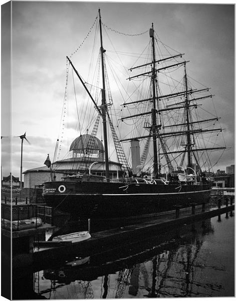 The Iconic Sailing Ship of Captain Scott Canvas Print by Stuart Jack