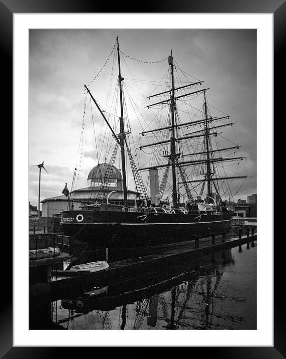 The Iconic Sailing Ship of Captain Scott Framed Mounted Print by Stuart Jack
