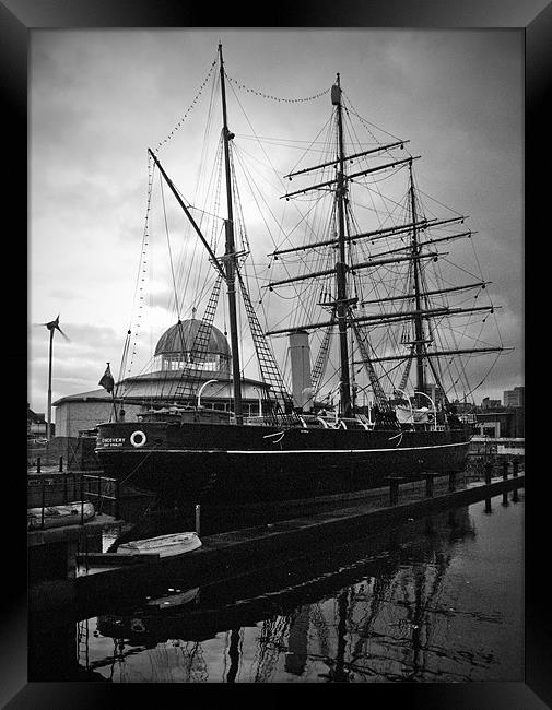 The Iconic Sailing Ship of Captain Scott Framed Print by Stuart Jack