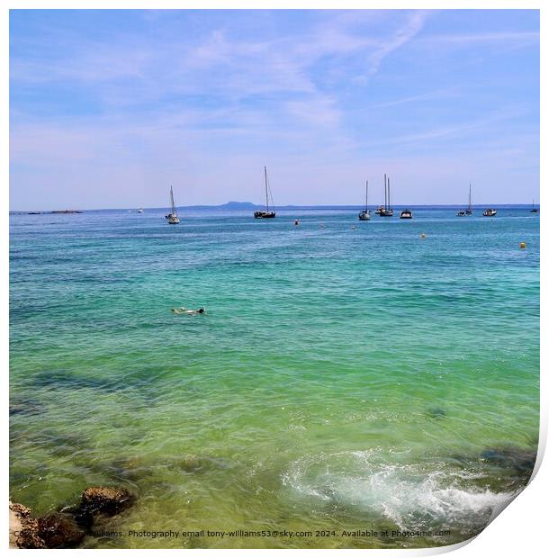 Green Ocean Palma Seascape Print by Tony Williams. Photography email tony-williams53@sky.com