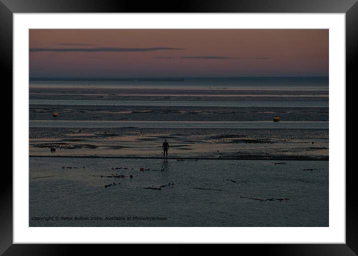Tidal Pool Performance, Essex Framed Mounted Print by Peter Bolton