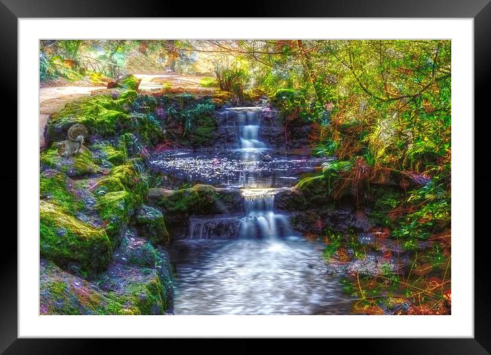 Peasholm Park Scarborough  Framed Mounted Print by Alison Chambers