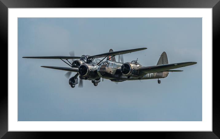 Bristol Blenheim Westland Lysander Framed Mounted Print by J Biggadike