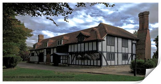 Southchurch Hall Architecture Print by Peter Bolton