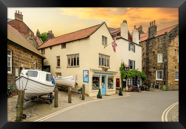 Robin Hood's Bay Framed Print by Tim Hill