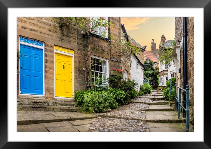 Robin Hood's Bay North Yorkshire Framed Mounted Print by Tim Hill