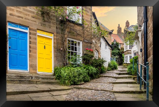 Robin Hood's Bay North Yorkshire Framed Print by Tim Hill