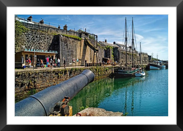 Charlestown Harbour Framed Mounted Print by Darren Galpin