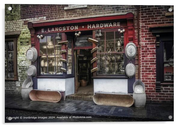 Hardware shop Acrylic by Ironbridge Images