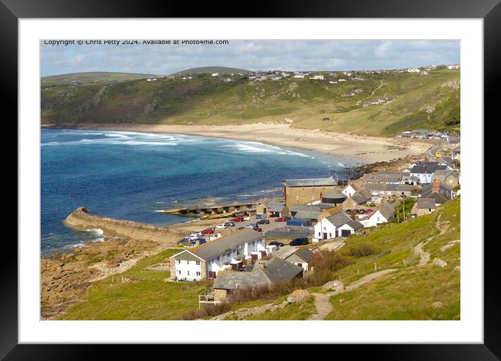 Sennen Cove, Cornwall Framed Mounted Print by Chris Petty