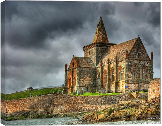 St Monans Church, Fife, Scotland Canvas Print by Donald Parsons