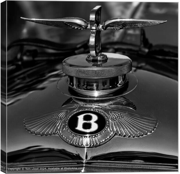 Bentley Classic Car Nostalgia Canvas Print by Tom Lloyd
