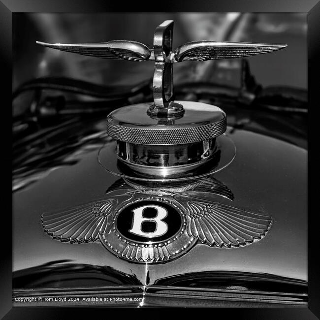 Bentley Classic Car Nostalgia Framed Print by Tom Lloyd