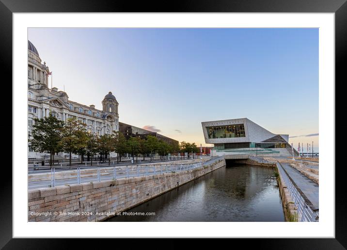 The Museum of Liverpool Framed Mounted Print by Jim Monk