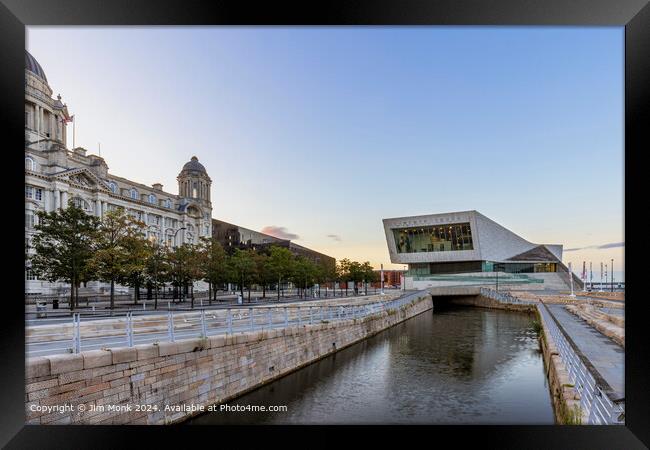 The Museum of Liverpool Framed Print by Jim Monk
