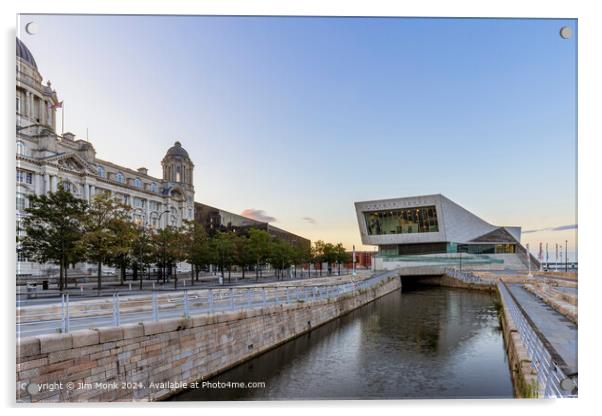 The Museum of Liverpool Acrylic by Jim Monk