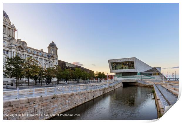 The Museum of Liverpool Print by Jim Monk