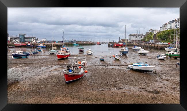 Brixham Harbour  Framed Print by Alan Tunnicliffe